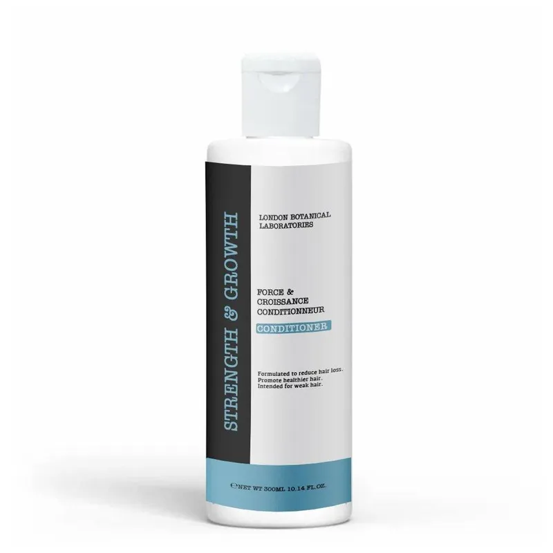 London Botanical Laboratories Strength & Growth Conditioner 300ml in White - White