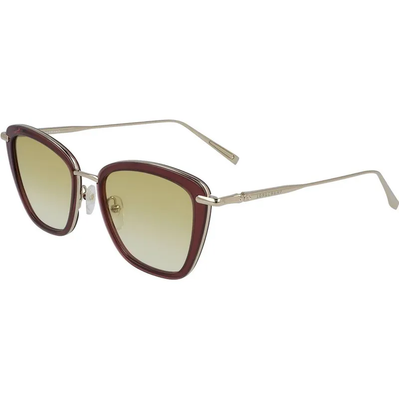 Longchamp Women's LO638S-611 Fashion Cat Eye Sunglasses in Grey - Grey