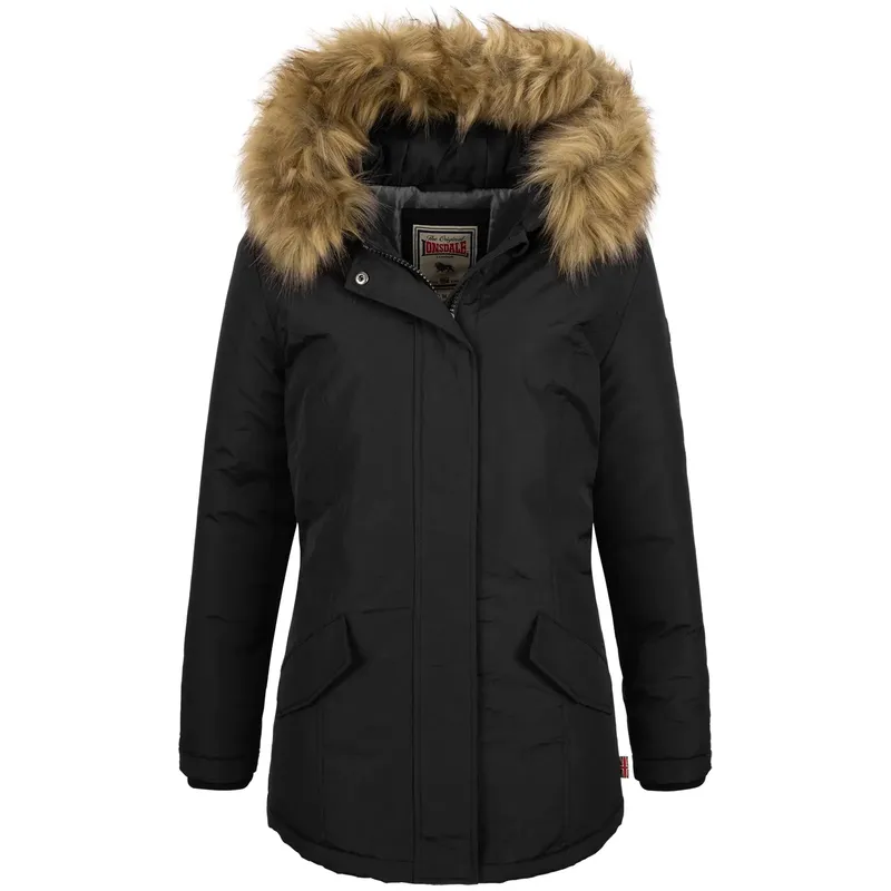 Lonsdale Kimmeridge Jacket Black L Women