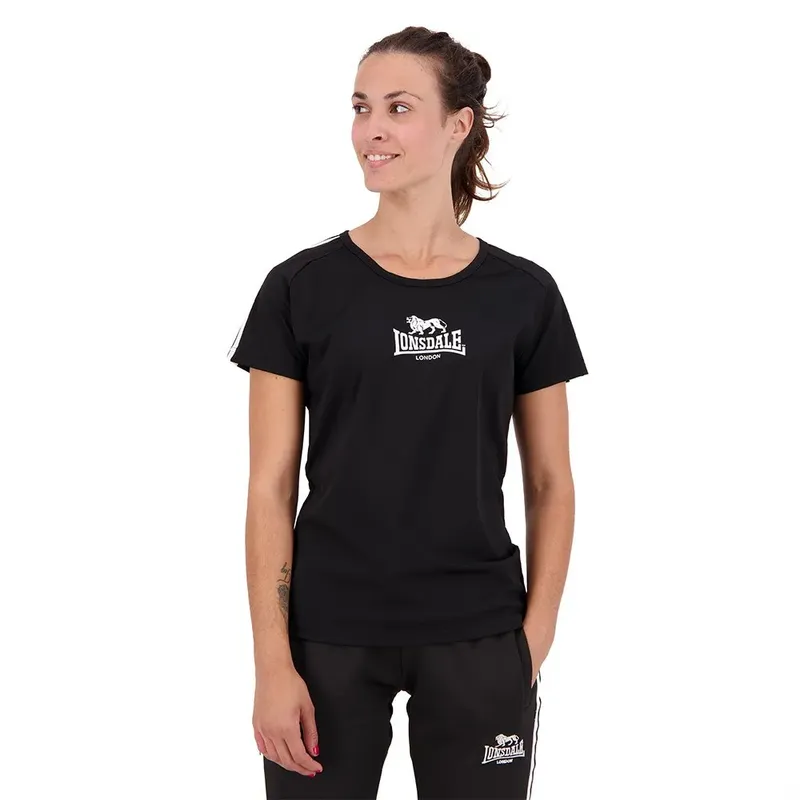 Women's T-shirt Lonsdale Drisse Noir XL