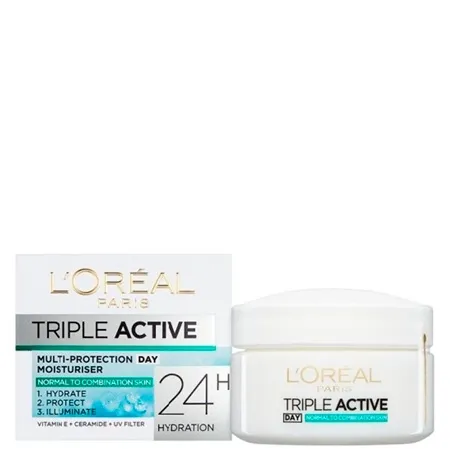 Loreal L'Oreal Triple Active Normal Day Cream - 50 ml