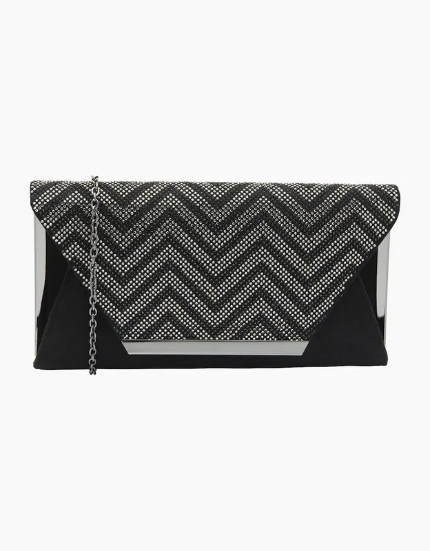 Lotus Women's 'Elouise' Clutch Bag in Black - Black