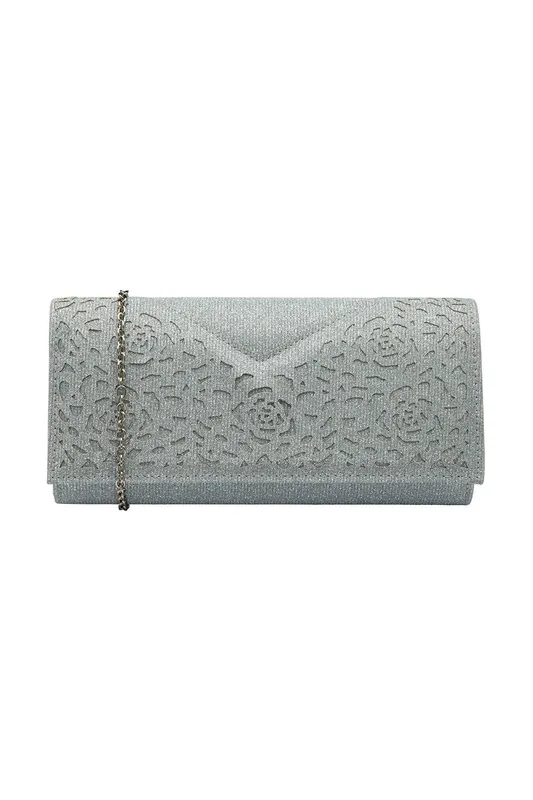 Lotus Women's 'Mena' Clutch Bag in Silver - Silver - Size: One Size