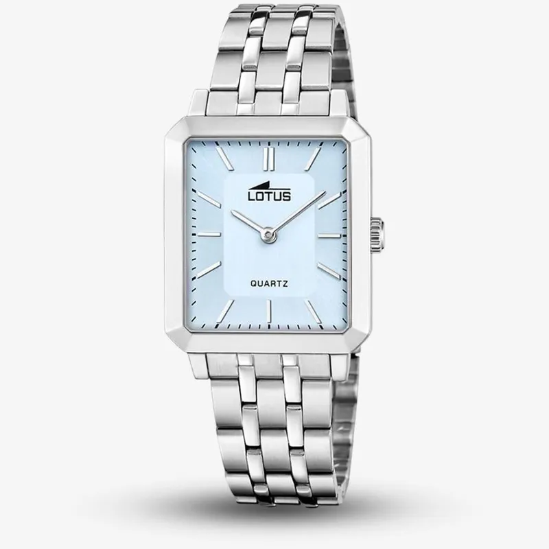 Lotus Women's Square Watch L18980 in Blue Blue female