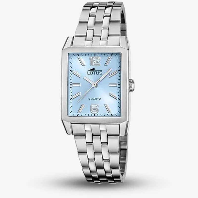 Lotus Women's Square Watch L18985 in Blue Blue female
