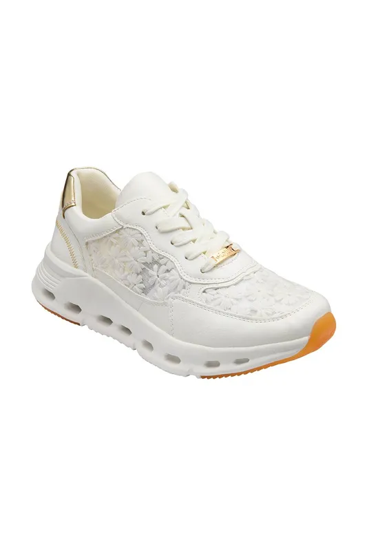Lotus Women's White 'Flossie' Lace-Up Trainers Size: 4 White