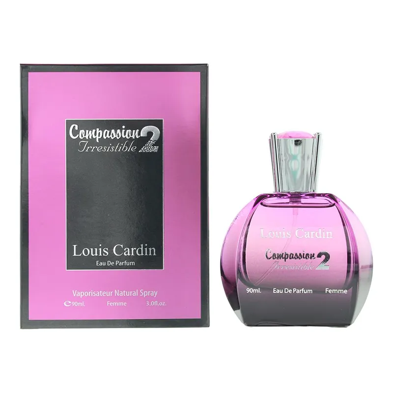Louis Cardin Women's Compassion 2 Irresistible Eau de Parfum 90ml Spray in Pink Pink 90ml
