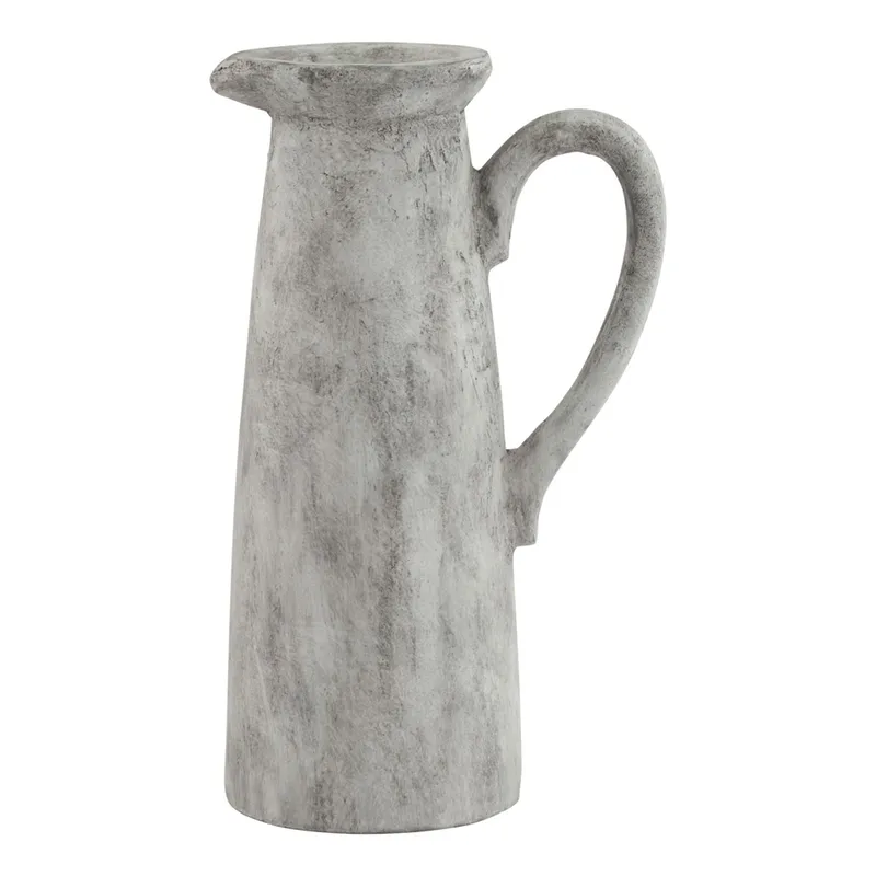 Love Lace Athena Tall Jug in White White