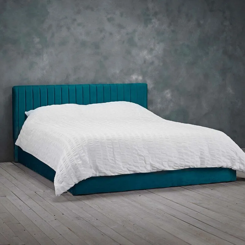 Lpd Furniture - Berlin Teal Kingsize Bed
