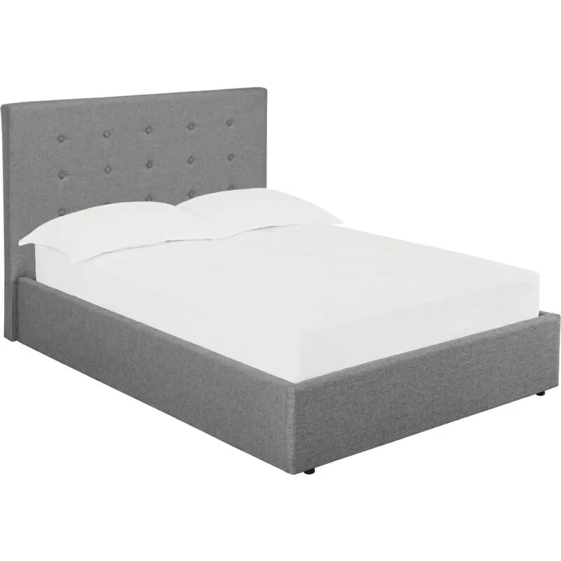 Lpd Furniture - Lucca Plus 5.0 Kingsize Bed Grey