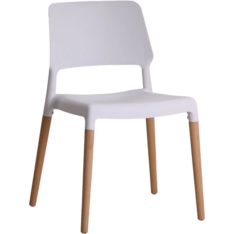 Lpd Furniture - Riva Chair White (Pack of 2)