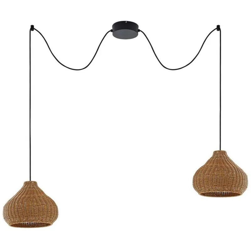 Lucande Ceiling Light Outdoordimmable 'Taniola' made of Wood