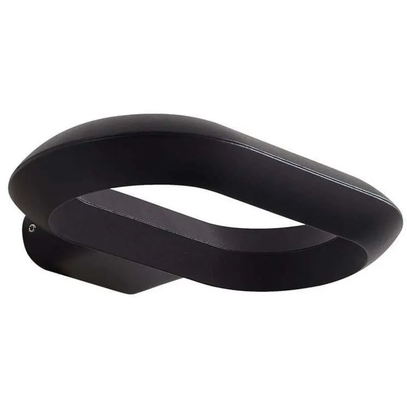 Lucande LED Outdoor Wall Light 'Loop' made of Metal
