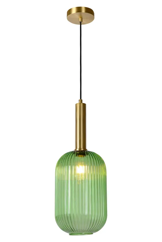 Lucide 'Maloto' Dimmable Adjustable Indoor Stylish Retro Pendant Light 1xE27 in Green Green