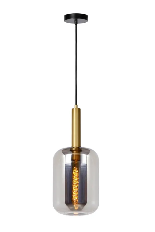 Lucide 'Joanet' Dimmable Adjustable Stylish Indoor Modern Pendant Light 1xE27 in Grey Grey
