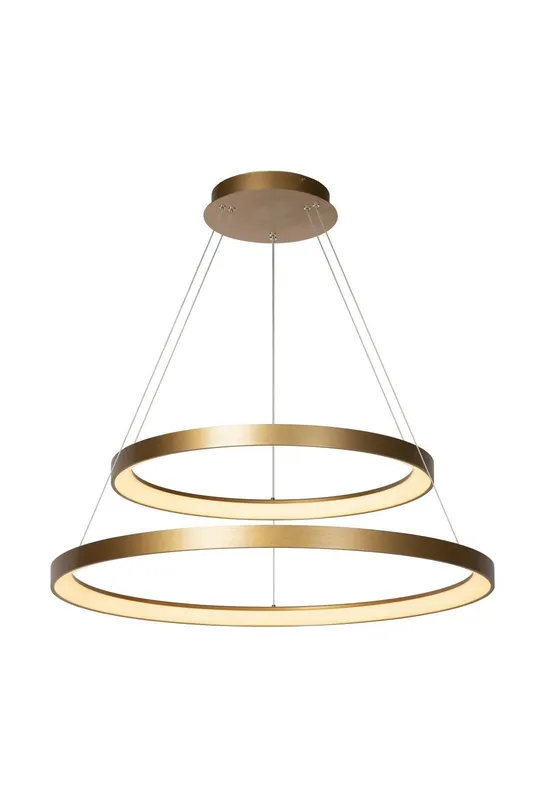 Lucide 'Vidal' Dimmable Adjustable Stylish Indoor Modern LED Pendant Light in Yellow Yellow