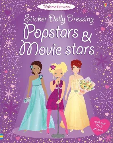Lucy Bowman Sticker Dolly Dressing Popstars & Movie Stars