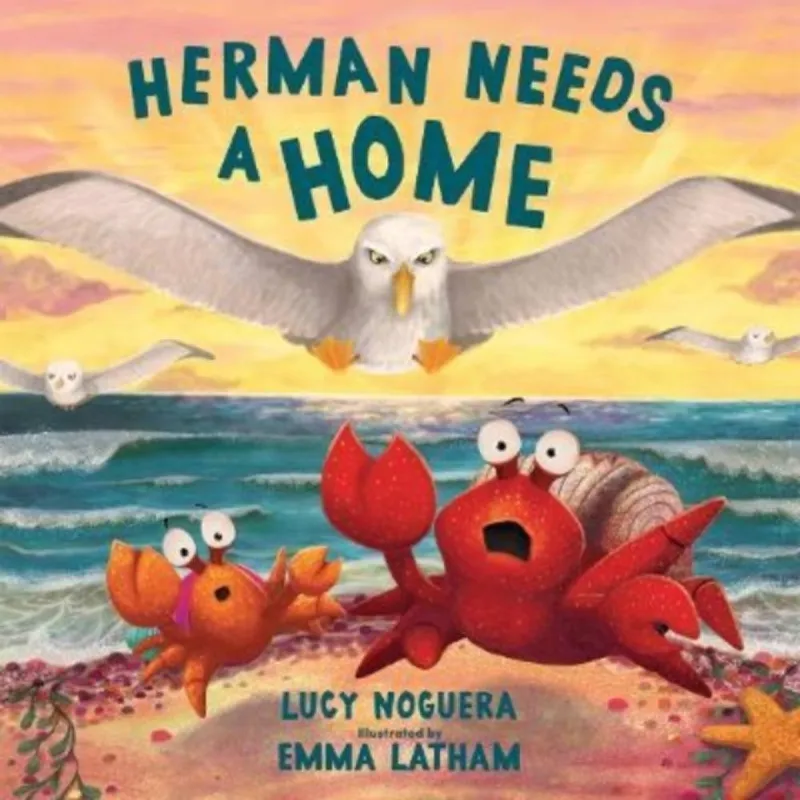 Lucy Noguera Herman Needs A Home Paperback Book Multicolor