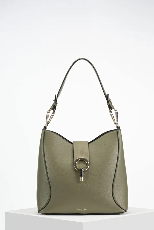 Luella Grey Women's 'Gem' Hobo Tote Bag in Green - Green