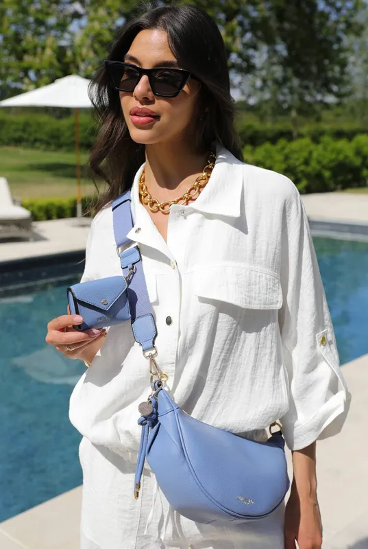 Luella Grey Women's 'Lolly' Sling Bag in Blue Blue One Size