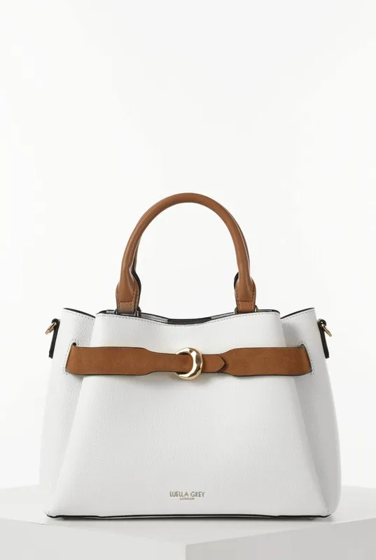 Luella Grey Women's 'Roxy' Tote Bag in White - White