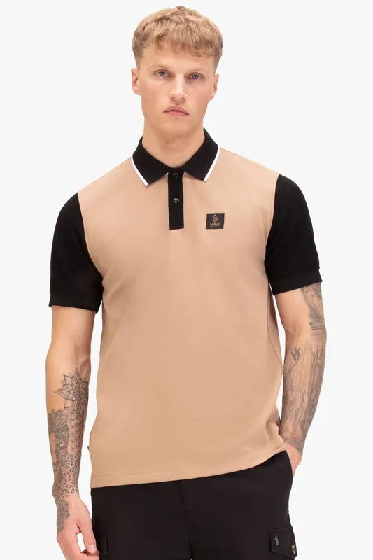 Luke 1977 Men's Saddleworth Polo in Brown Size: 2XL Brown 2XL