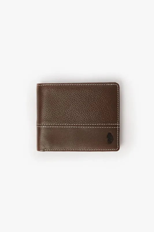 Luke 1977 Men's Volcombe Leather Wallet in Brown Brown