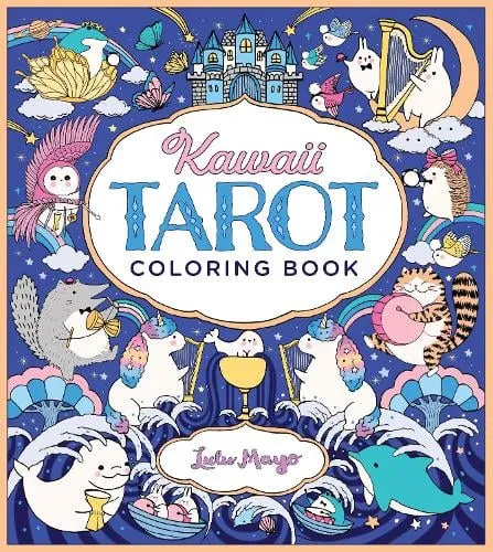 Lulu Mayo Kawaii Tarot Coloring Book