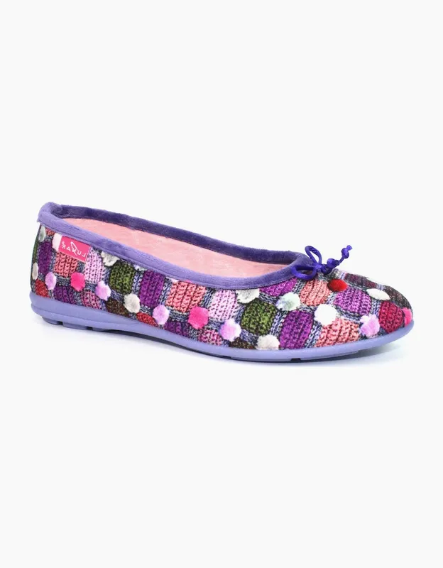 Lunar Women's Magic Womens Slippers - Purple - Size: 6