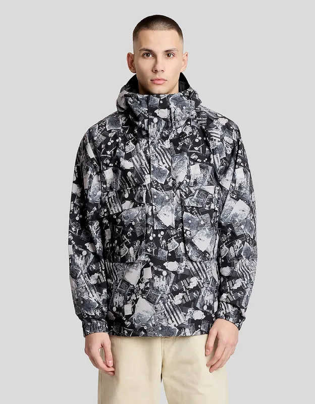 Jacket Lyle & Scott Smock Noir XS