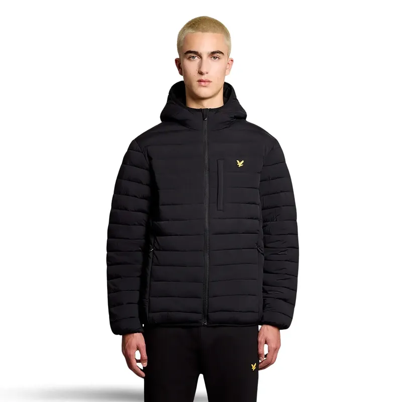 Jacket Lyle & Scott Lightweight Quilted Noir L