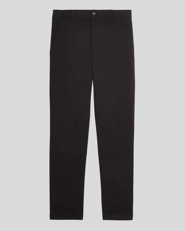 Lyle & Scott Boys' Straight Leg Chino in Jet Black