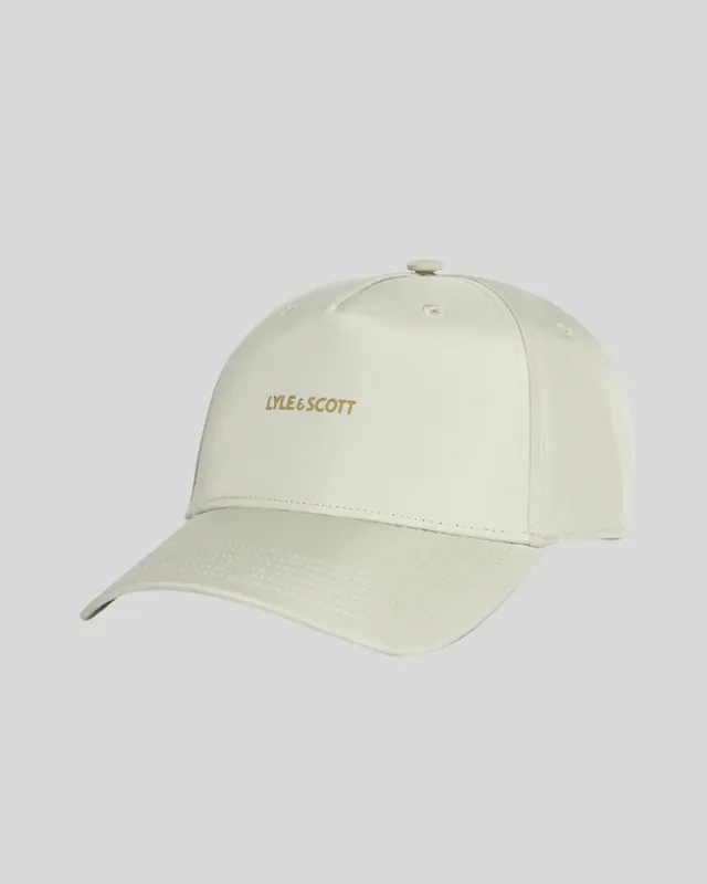Lyle & Scott Logo Baseball Cap in Taupe