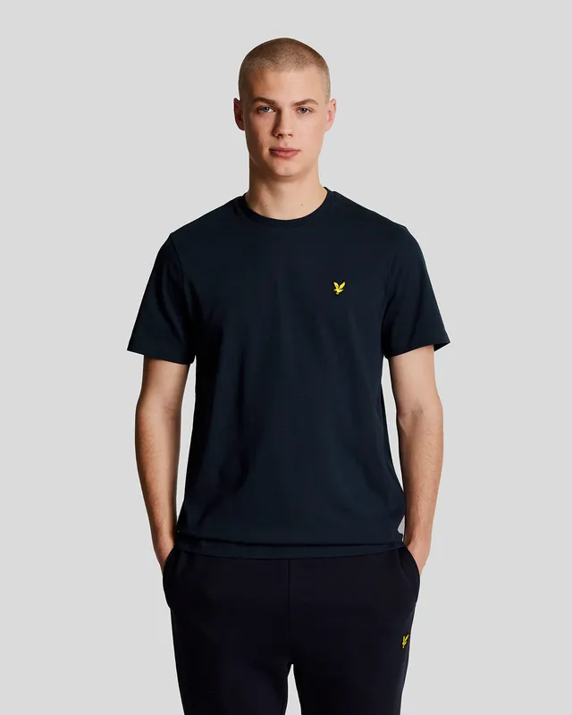 Lyle & Scott Organic Cotton Plain T-Shirt - Navy