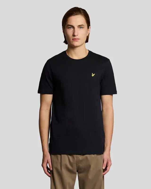 Jersey T-shirt Lyle & Scott Noir S