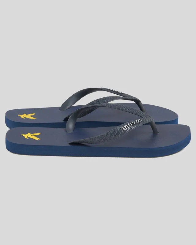 Lyle & Scott Men's Flip Flop in Dark Navy