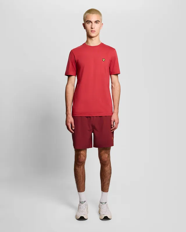 Lyle & Scott Men's Swim Shorts in Red