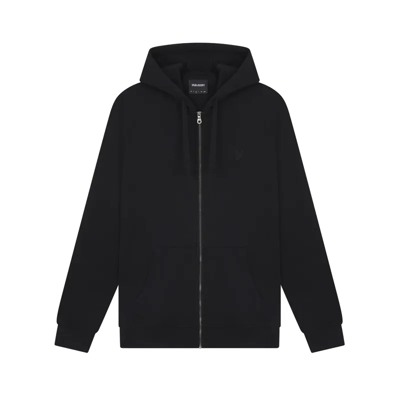 Lyle & Scott zip-up hoodie Noir S