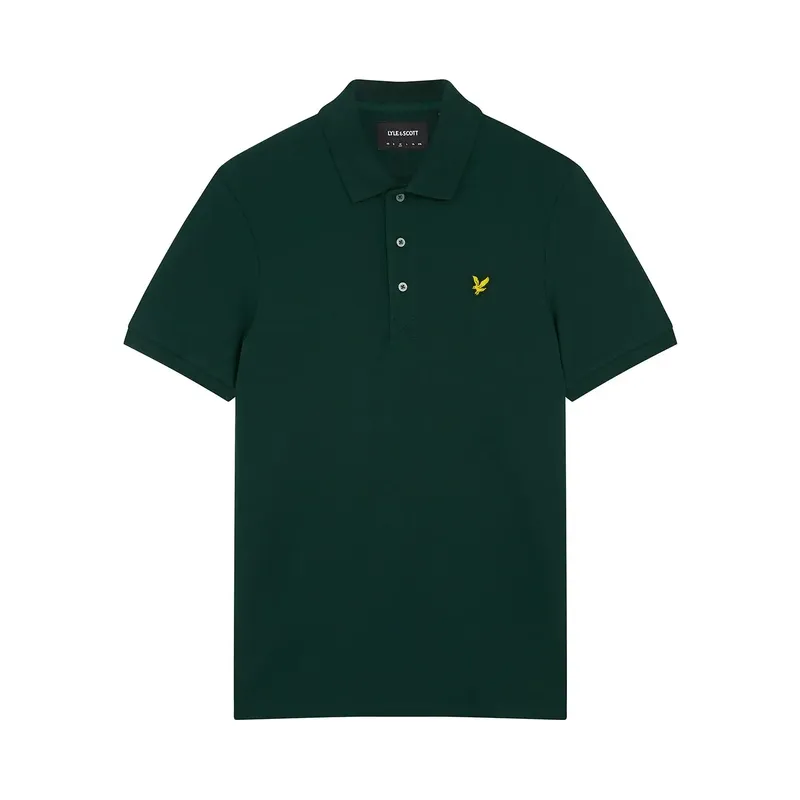 Plain polo shirt Lyle & Scott Vert L