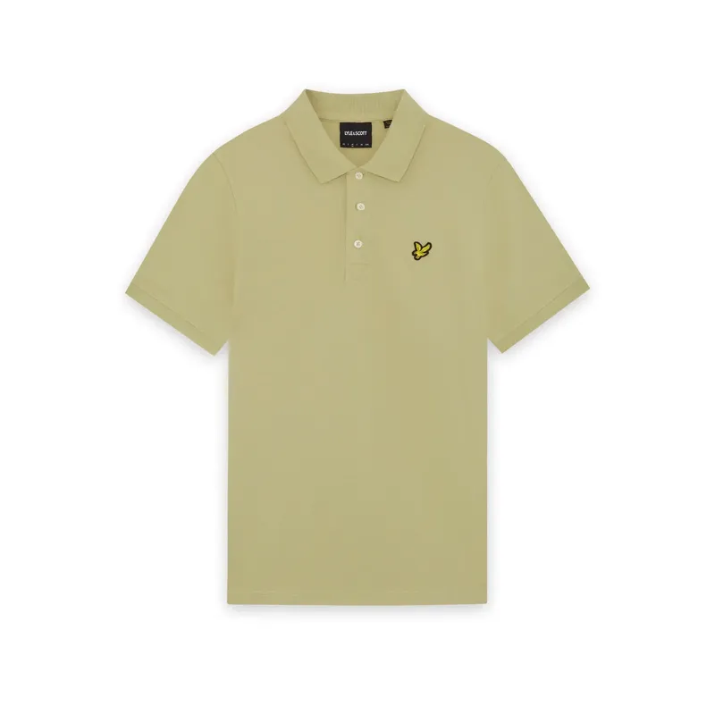 Polo Lyle & Scott Plain Vert L