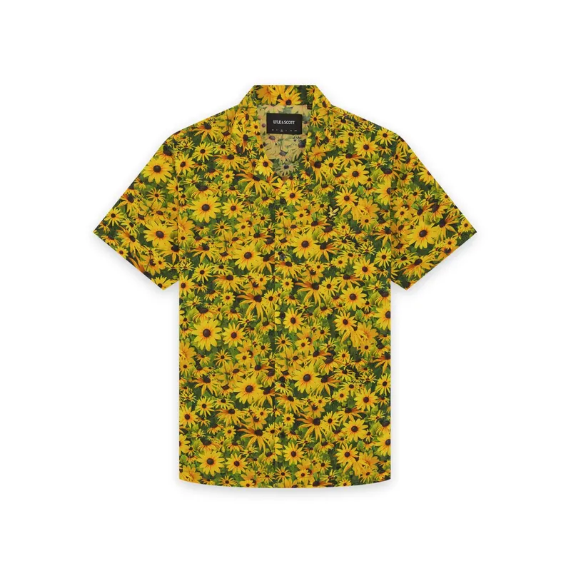 Shirt Lyle & Scott Wild Garden Orange M
