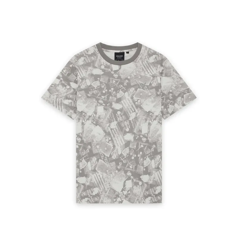 T-shirt Lyle & Scott Industrial Gris S