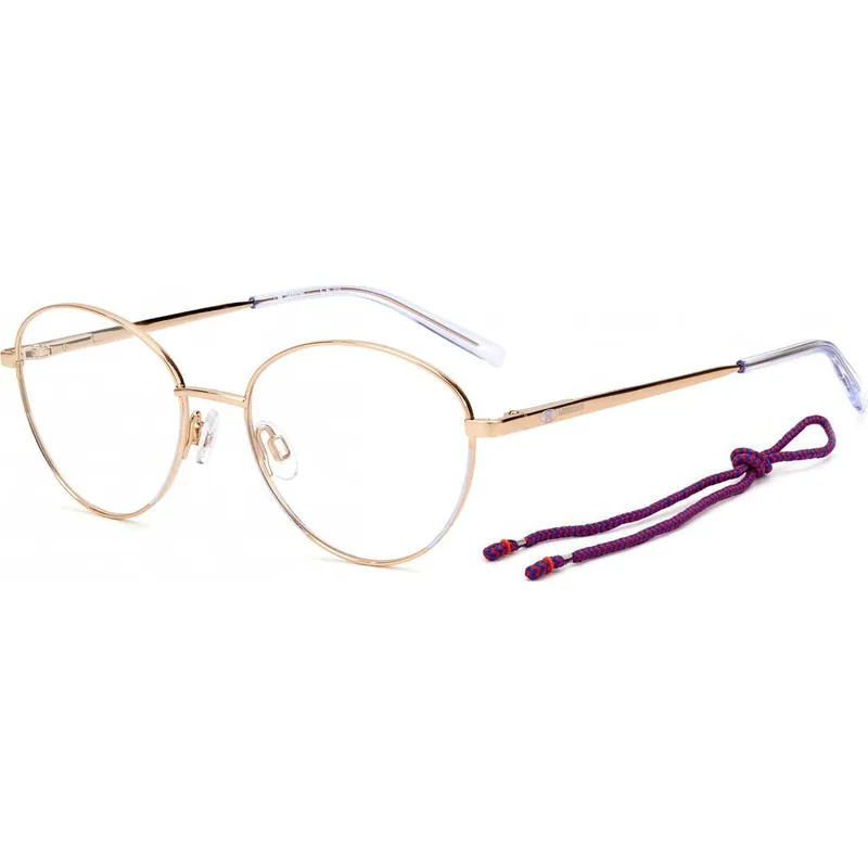 M Missoni Mmi-0024-LTAF318 Pair Of Glasses in Gold - Gold - Size: One Size
