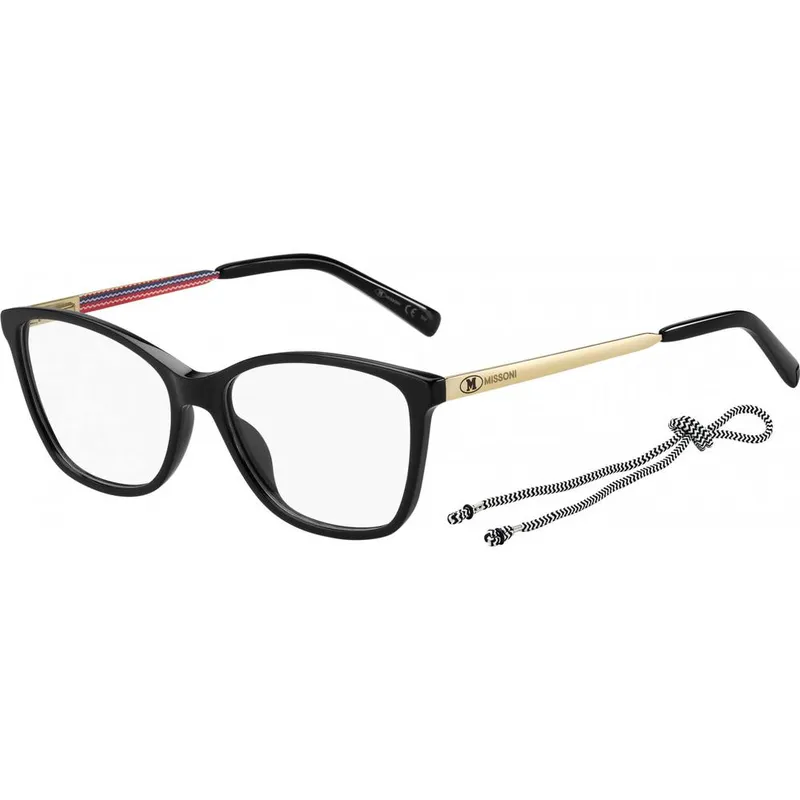 M Missoni Mmi-0032-807 Pair Of Glasses in Black - Black