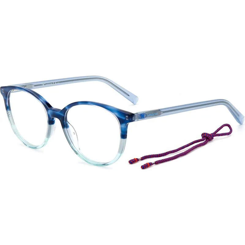 M Missoni Women's Mmi-0011-38I Pair Of Glasses in Blue Blue female
