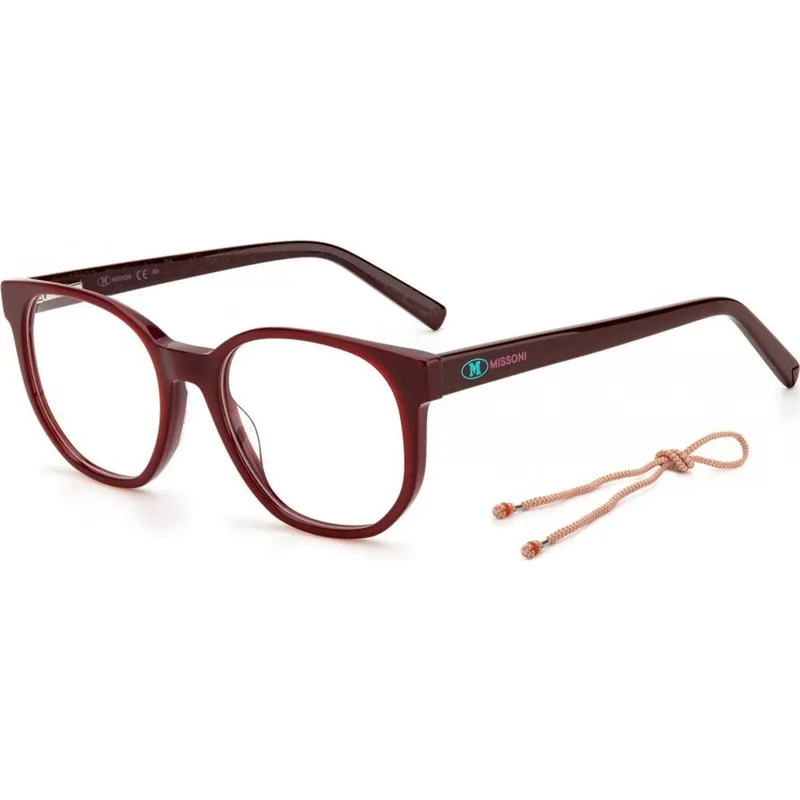 M Missoni Women's Mmi-0074-B3V Pair Of Glasses in Red Red female