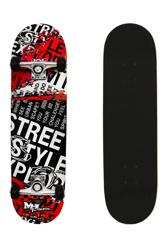 M.Y Complete Double Kick Skateboard - - Size: Onesize