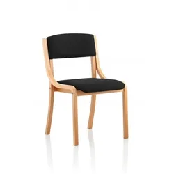 Madrid Visitor Chair Black Without Arms - BR000086