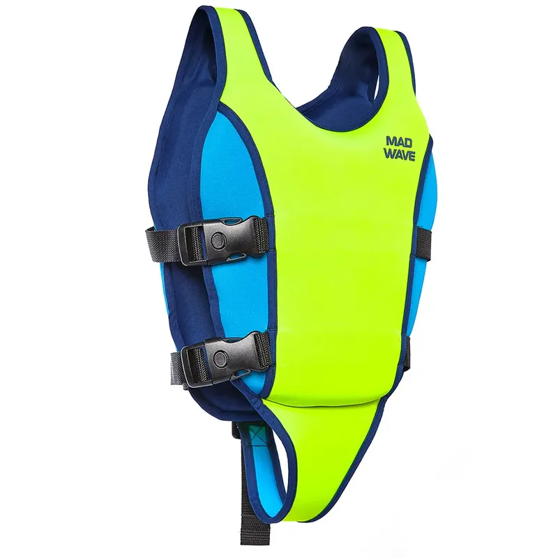 Madwave Aqua Hero Swimming Vest Green One Size unisex