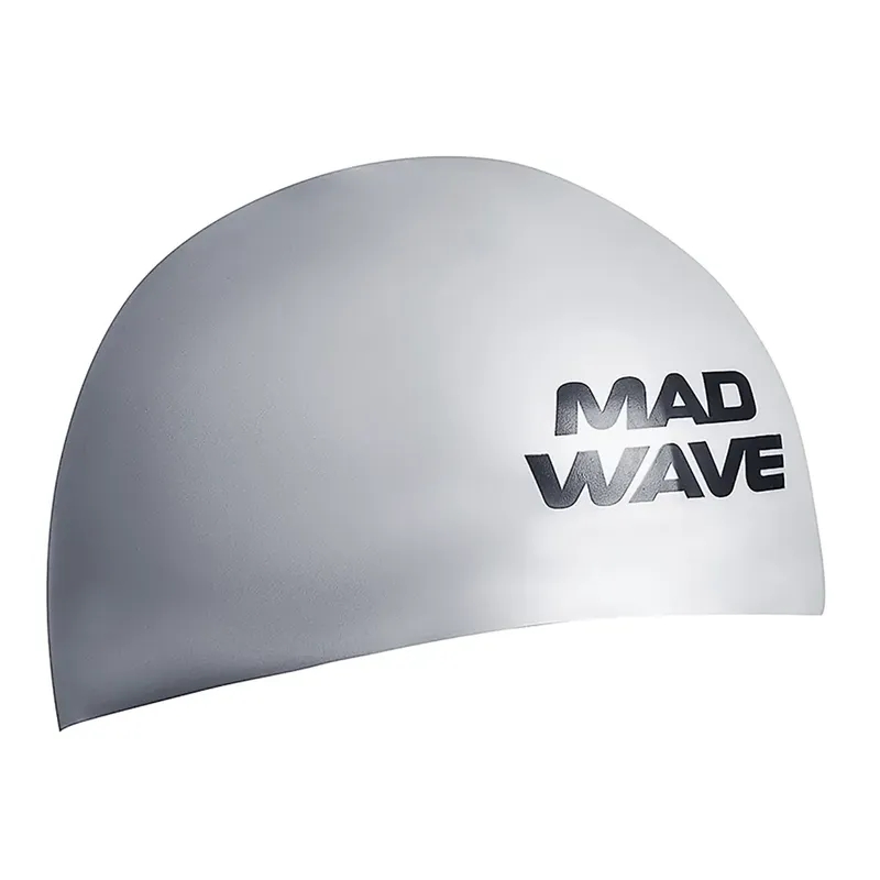 Madwave D Fina Approved Swimming Cap Silver M unisex